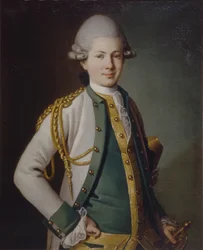 Porträtt av greve Nikolay Semyonovich Mordvinov 1754-1845, 1771