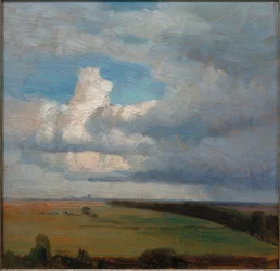 Landskap nära München
