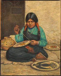 Hopi-kvinnans vävtavlor