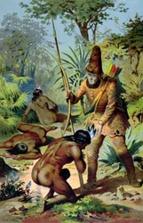 Robinson Crusoe and Man Friday, c.1880