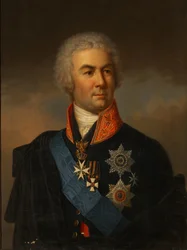 Porträtt av greve Pjotr Zavadovsky 17391812, 1849