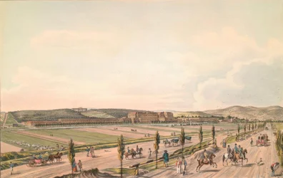 Översikt över det kejserliga kungliga slottet Schönbrunn