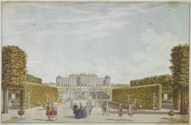Wien, Upper Belvedere / Schütz