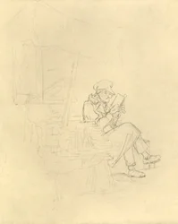 Der Antiquar, mitten av slutet av 1800-talet, c1924.
