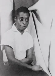 James Baldwin (1924-87) 13 september 1955 (silvertryck med gelatin)