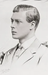 Prins Edward, framtida Edward VIII, senare hertig av Windsor