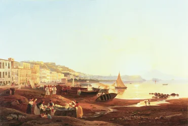 Mergellina hamn, c.1831