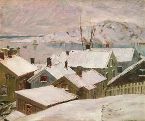 Fiskebackskil vintertid, 1899