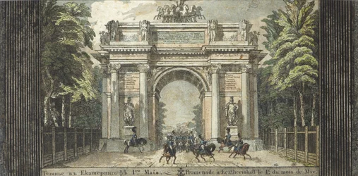 Festival i Catherinehof, 1824-1825.
