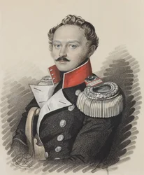 Porträtt av Alexander Stepanovich Talyzin 1795-1858, slutet av 1820-talet.