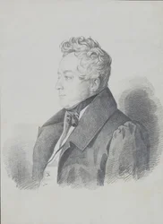 Porträtt av greve Alexander Dmitrievich Olsufyev 1790-1853, efter 1832.