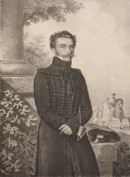 Porträtt av greve Paul Khristoforovitj Grabbe 1789-1875, 1820-talet.