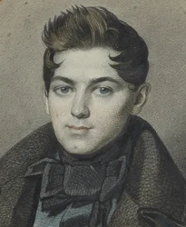 Porträtt av Ivan Petrovich Postnikov, 1834.