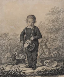 Porträtt av Timofey Korsakov, tidigt 1820-tal.