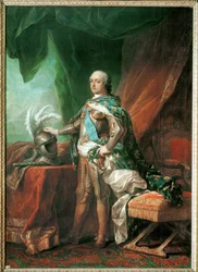 Ludvig XV i sin kröningsdräkt