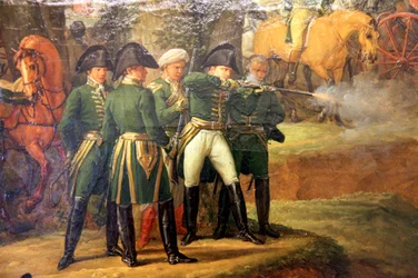 "Napoleon vid en jakt i Compiegne-skogen", 1811.