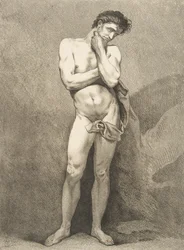 An Academy: Standing Man, 1742-43.
