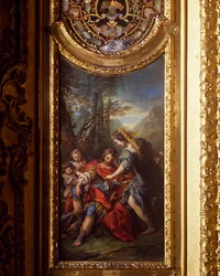 Armada som kedjar Ronaldo, av Carle van Lo (1705-1765), Royal Palace (Palazzo Riley), Turin, Italien