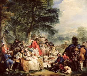Jakttlunchen, 1737