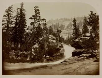 Kaskad, Nevada Falls, Yosemite, Kalifornien