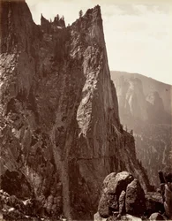 Sentinel Rock, Yosemite, ca. 1872, tryckt ca. 1876.