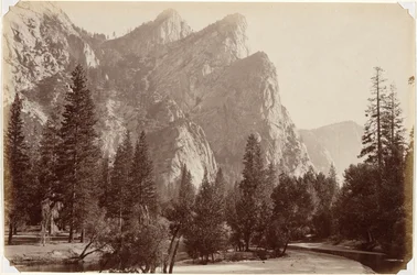 De tre bröderna, 4 480 fot, Yosemite Valley