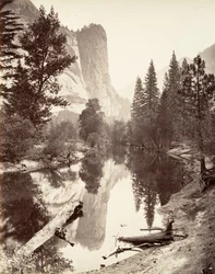 Washington Tower, Yosemite, ca. 1872, tryckt ca. 1876.