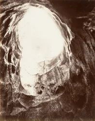 Looking Up Plutos skorsten, 1865-66, tryckt ca. 1876.