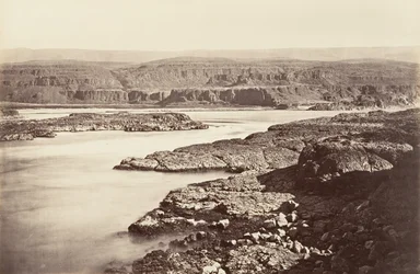 Passage of the Dalles, Oregon, 1867, tryckt ca. 1876.