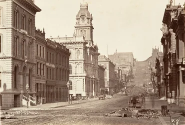 South Side of California Street, 1864, tryckt ca. 1876.