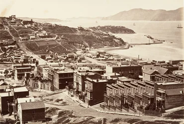 The Golden Gate, 1868-69, tryckt ca. 1876.