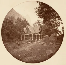 Yosemite nationalpark, Kalifornien, cirka 1878.