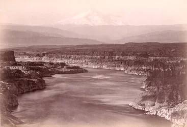 [Mount Hood från The Dalles, Oregon]
