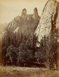 Katedralspirorna, Yosemite, Kalifornien