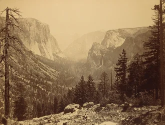 Yosemitedalen från Inspiration Point, Mariposa-leden / Översiktsvy över dalen från Inspiration Point