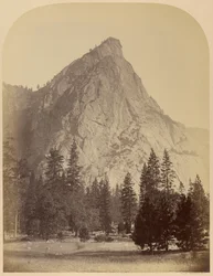 Tre bröder, framifrån, 4480 fot, Yosemite