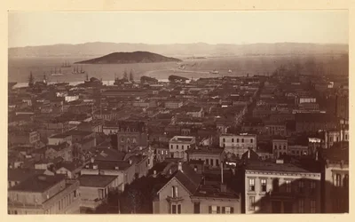 [Utsikt från Cal St. Hill, S.F. / 3733]