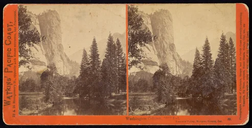 Washington Column, 2082 fot, Yosemite Valley, Mariposa County, Ca