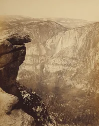 Yosemitefallen från Glacier Point