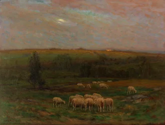 Kväll efter en dusch, n.d.
