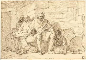 Ugolino och hans söner i fängelse