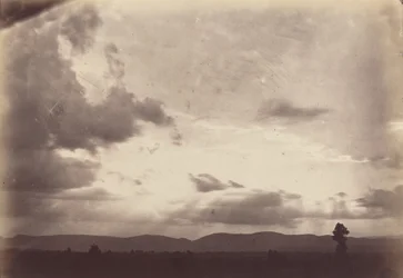 Cloud Study, Roman Campagna, ca. 1860.