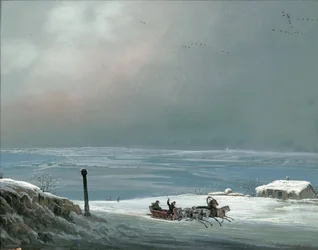 Odessa omgivningar på vintern, 1841.