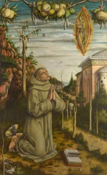 Den välsignade Gabrieles vision, 1489