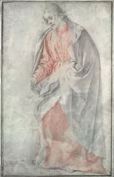 En apostel, (pastell)