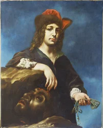 David med Goliats huvud