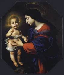 Madonna och barn, 1651