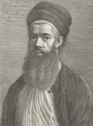 Självporträtt i turkisk outfit, 1700-tal.