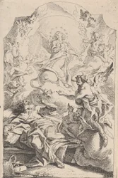 Bebådelsen till Saint Joseph, 1725-75.