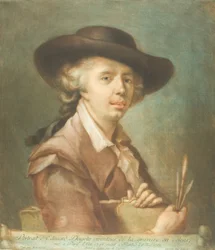 Porträtt av Edouard Dagoty